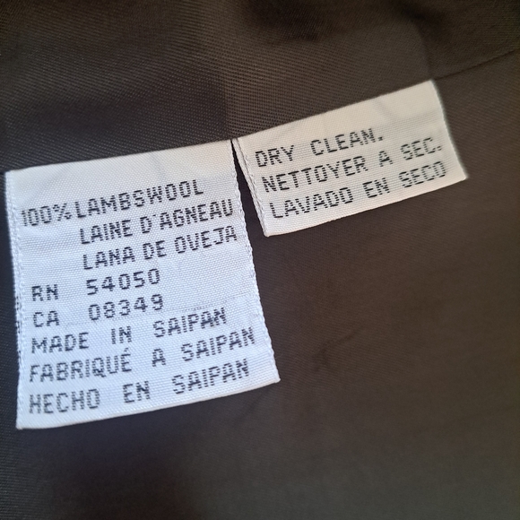 Evan-Picone 100% Lambswool Tweed Blazer w/ Suede Elbow Patches – Size 6 - Picture 3 of 6